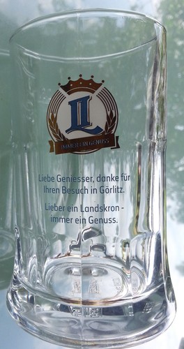 Bierkrug landskron brauerei - bierkrug,