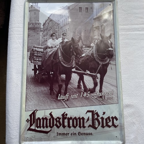 Blechschild landskron läuft - landskron,