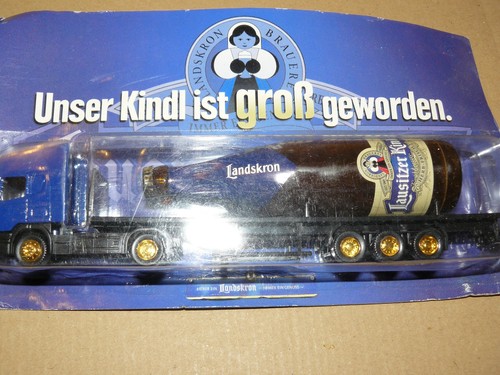 Truck lkw mit werbung - lkw, modell
