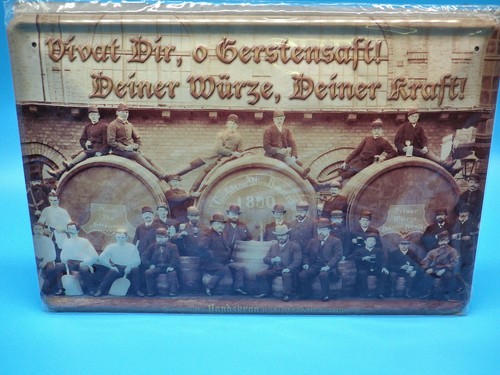 Landskron bier blechschild - landskron,