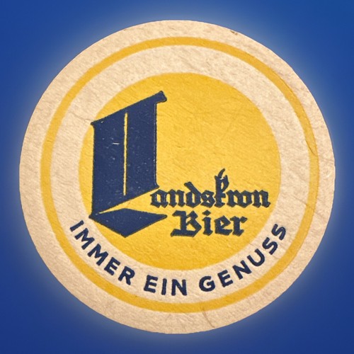 Bierdeckel landskron bier - bierdeckel,