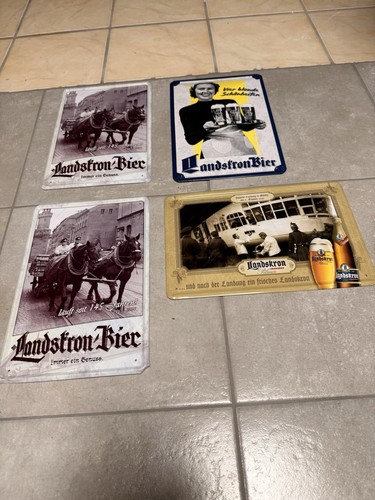 Landskron brauerei blechschild - landskron,