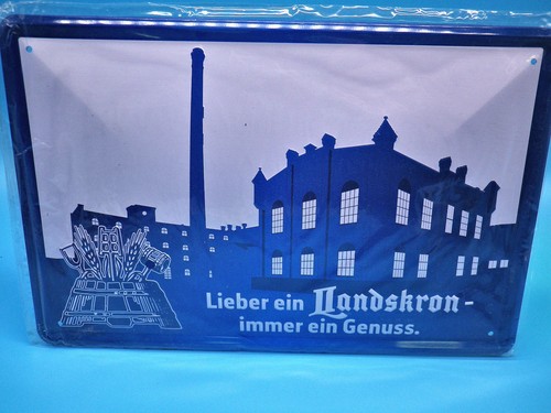 Landskron bier blechschild - bier,