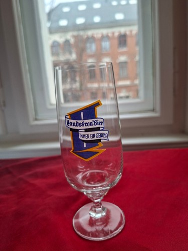 Pilsglas landskron bier aus - pilsglas,