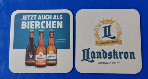 Bierdeckel landskron - bierdeckel, landskron-