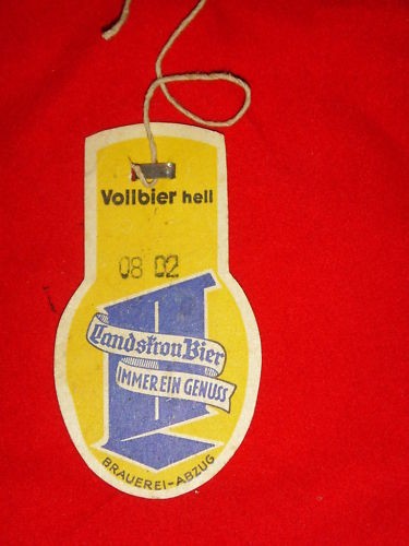 Flaschenanhänger landskron - flaschenanhänger,