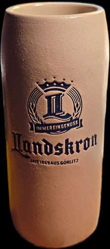 Landskron bierkrug steingut - landskron,