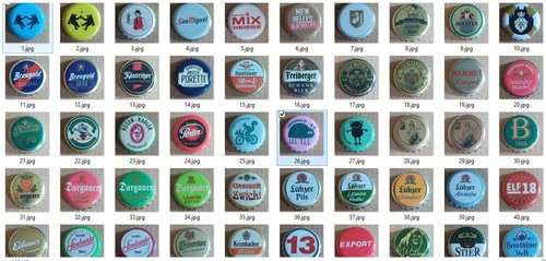 Kronkorken bottle caps - bottle,